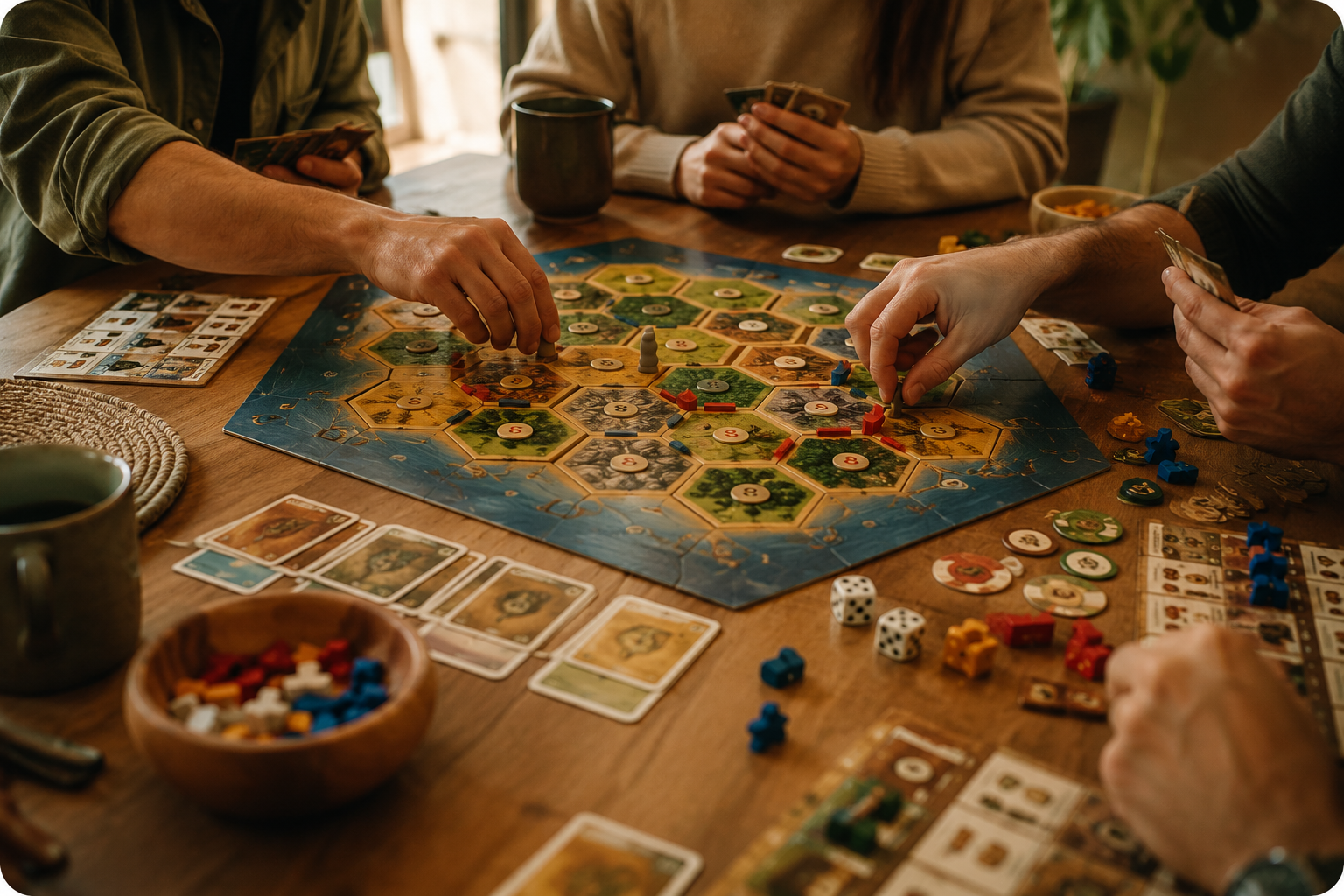 Pessoas jogando board games na Ludovara